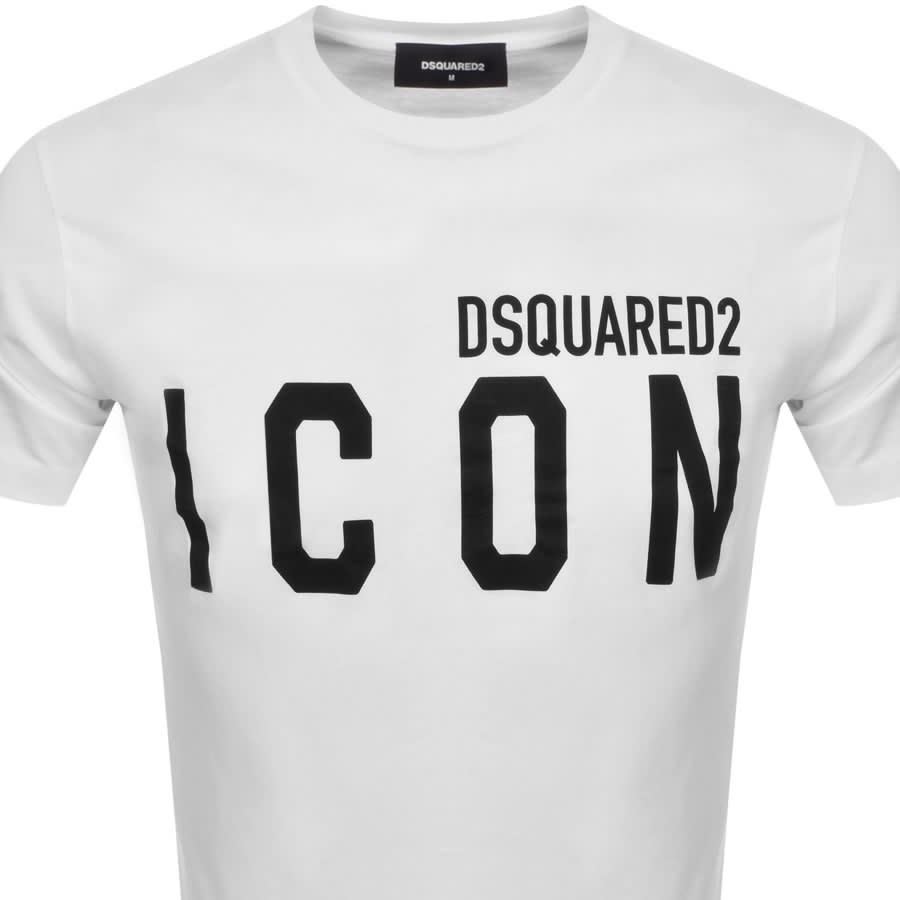 Alternative Image for ProductDSQUARED2 Logo Short Sleeved T Shirt White2