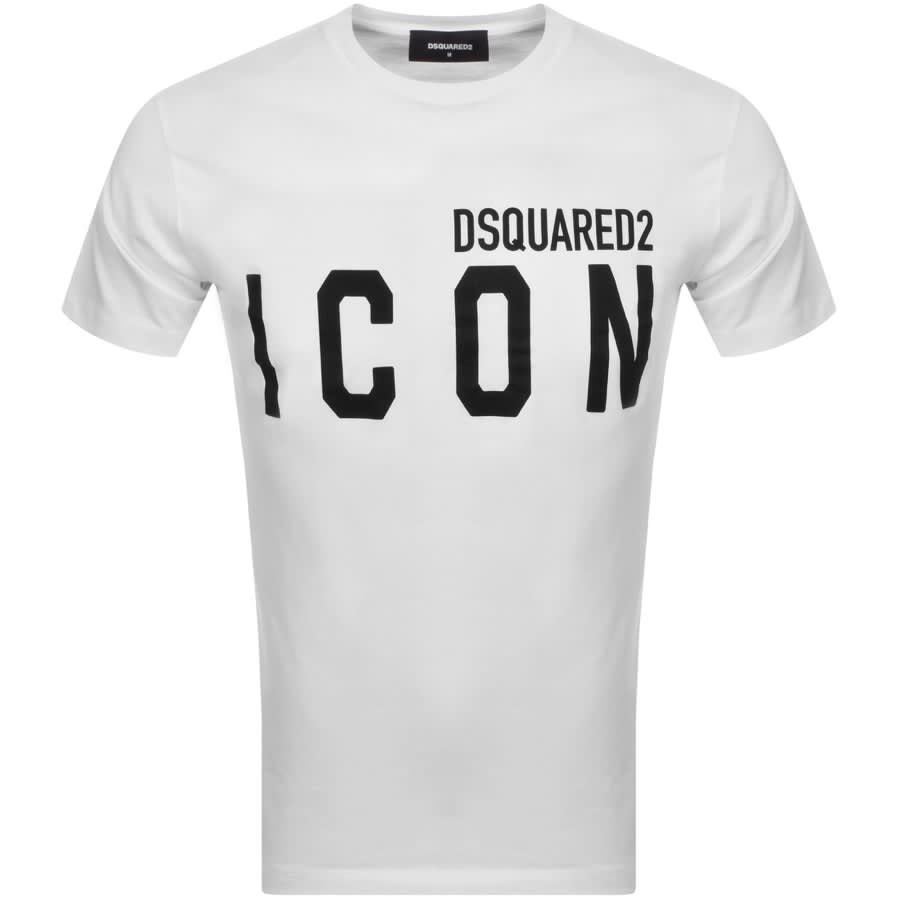 Alternative Image for ProductDSQUARED2 Logo Short Sleeved T Shirt White1