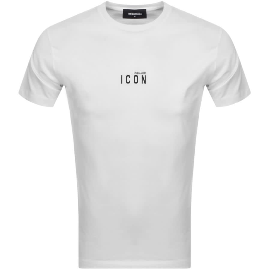 Alternative Image for ProductDSQUARED2 Short Sleeved T Shirt White1