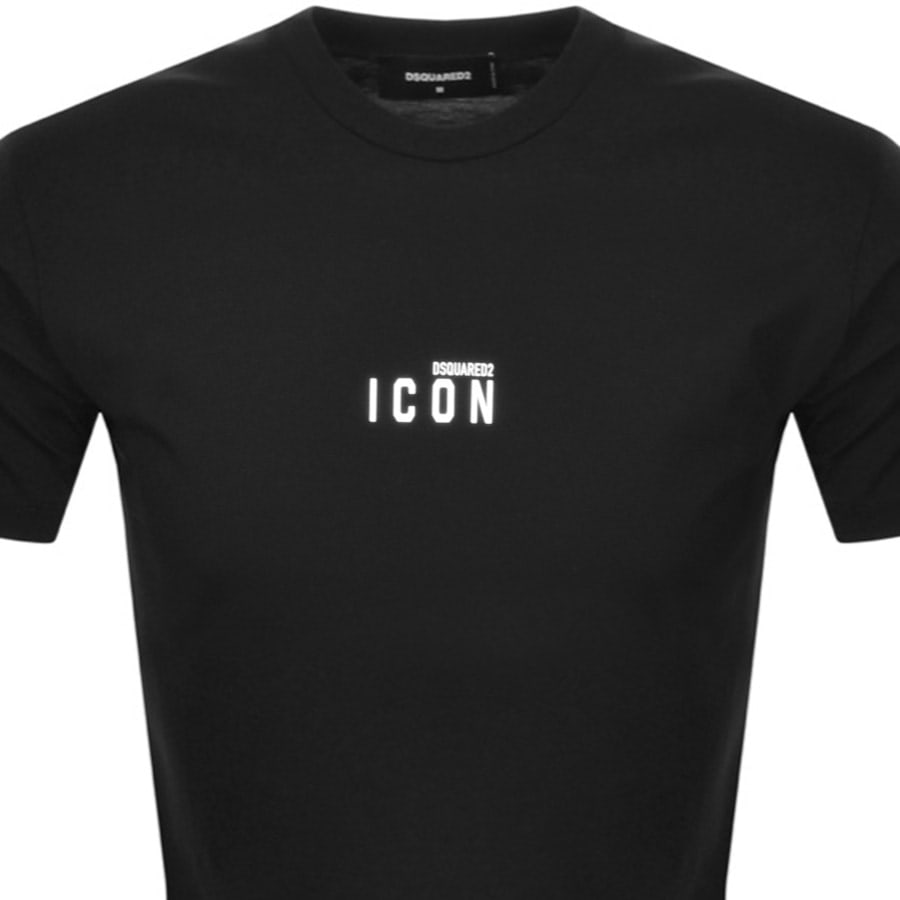 Alternative Image for ProductDSQUARED2 Short Sleeved T Shirt Black2