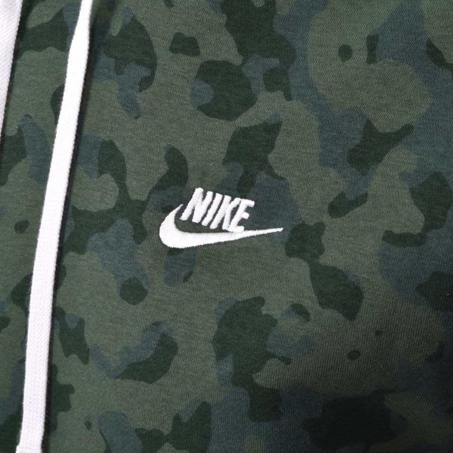 Alternative Image for ProductNike Camo Club Hoodie Green3