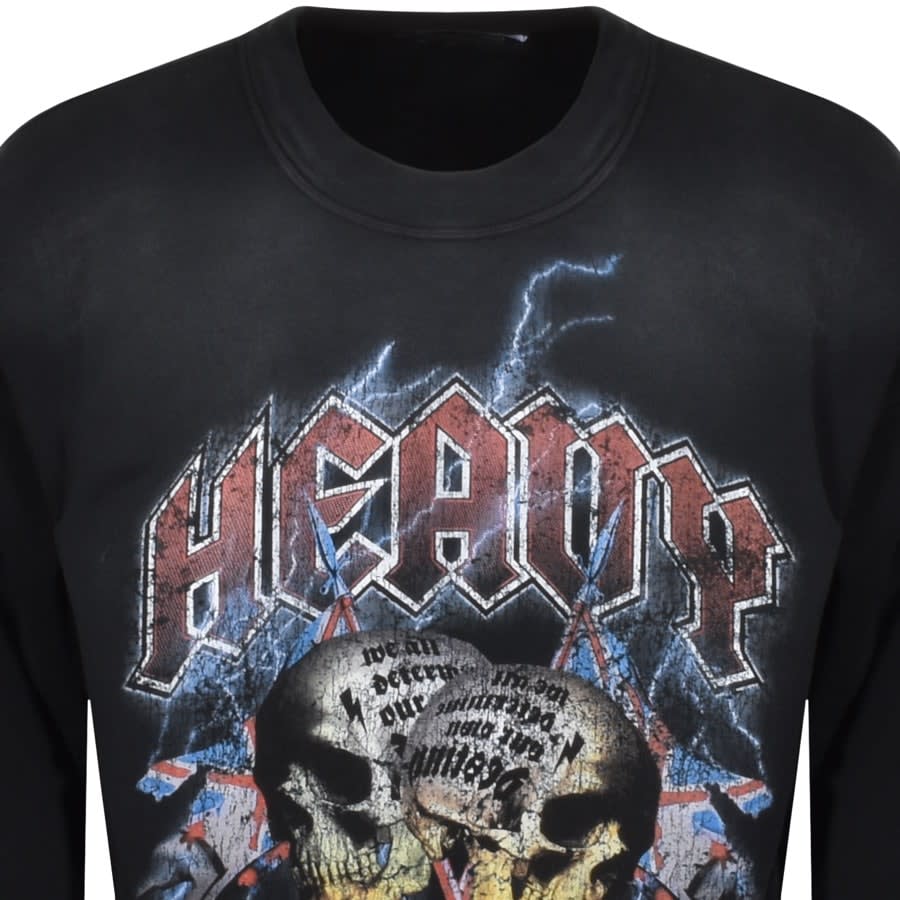 Alternative Image for ProductDSQUARED2 Heavy Metal Brothers Sweatshirt Black2