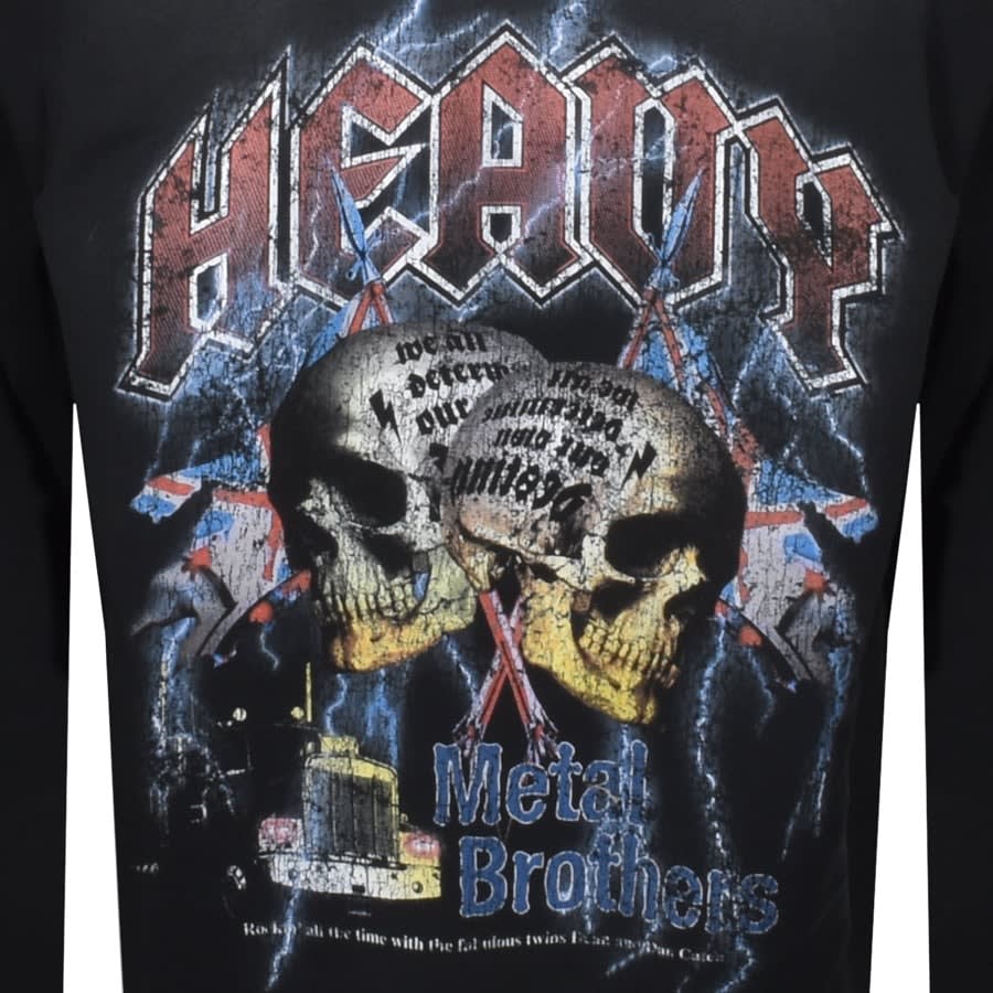 Alternative Image for ProductDSQUARED2 Heavy Metal Brothers Sweatshirt Black3