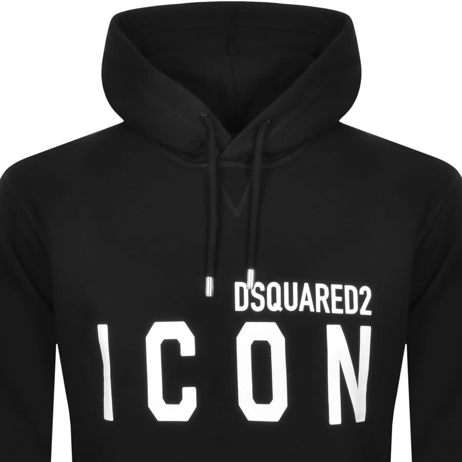 Alternative Image for ProductDSQUARED2 Logo Pullover Hoodie Black2