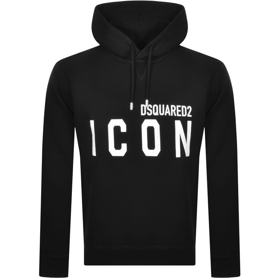 Alternative Image for ProductDSQUARED2 Logo Pullover Hoodie Black1