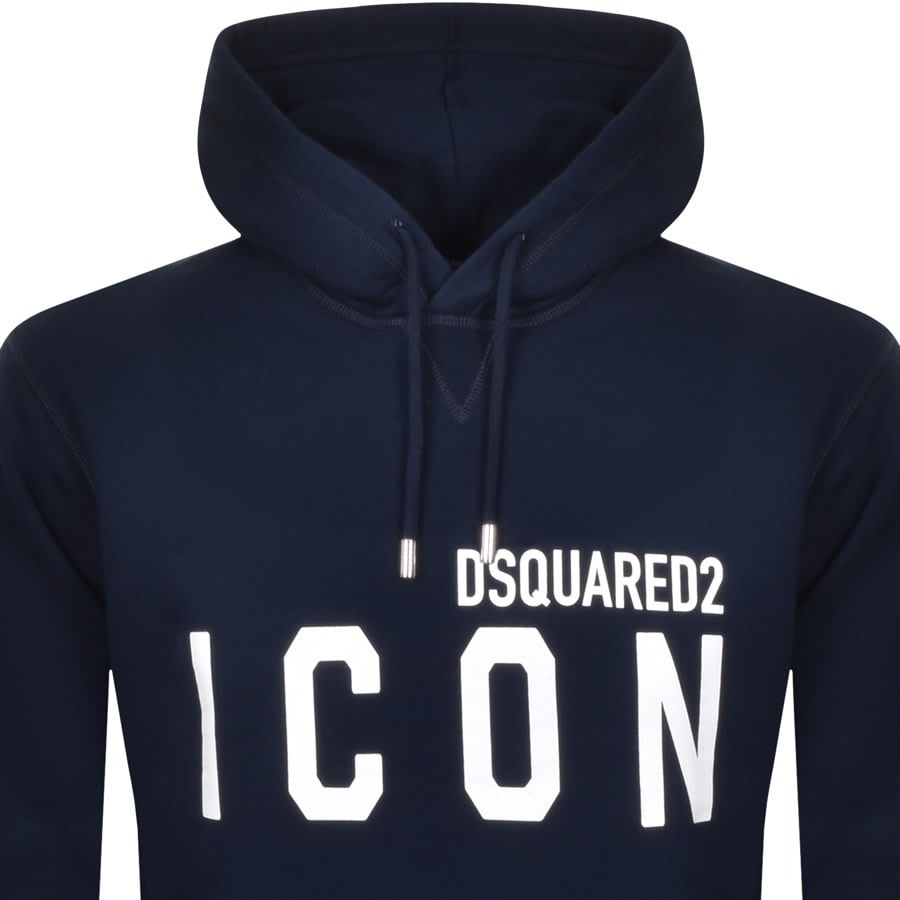 Alternative Image for ProductDSQUARED2 Logo Pullover Hoodie Blue2