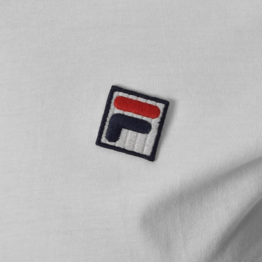 Alternative Image for ProductFila Flank Tipped Ringer Crew Neck T Shirt White3