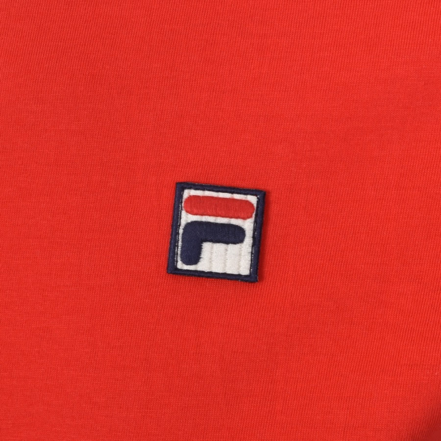 Alternative Image for ProductFila Flank Tipped Ringer Crew Neck T Shirt Red3
