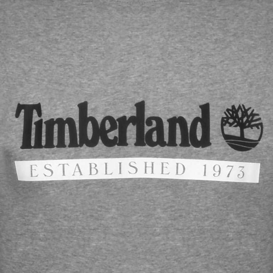 Alternative Image for ProductTimberland Established Logo Sweatshirt Grey3