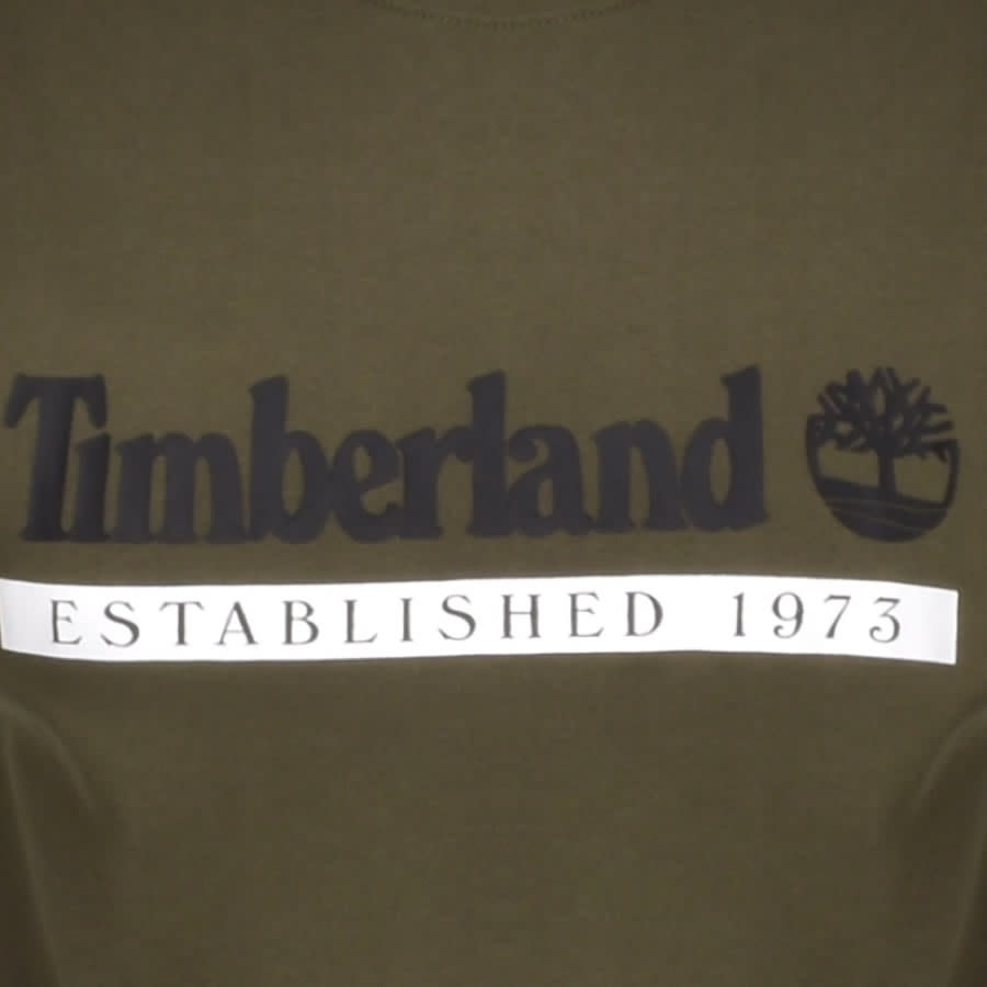 Alternative Image for ProductTimberland Established Logo Sweatshirt Khaki3