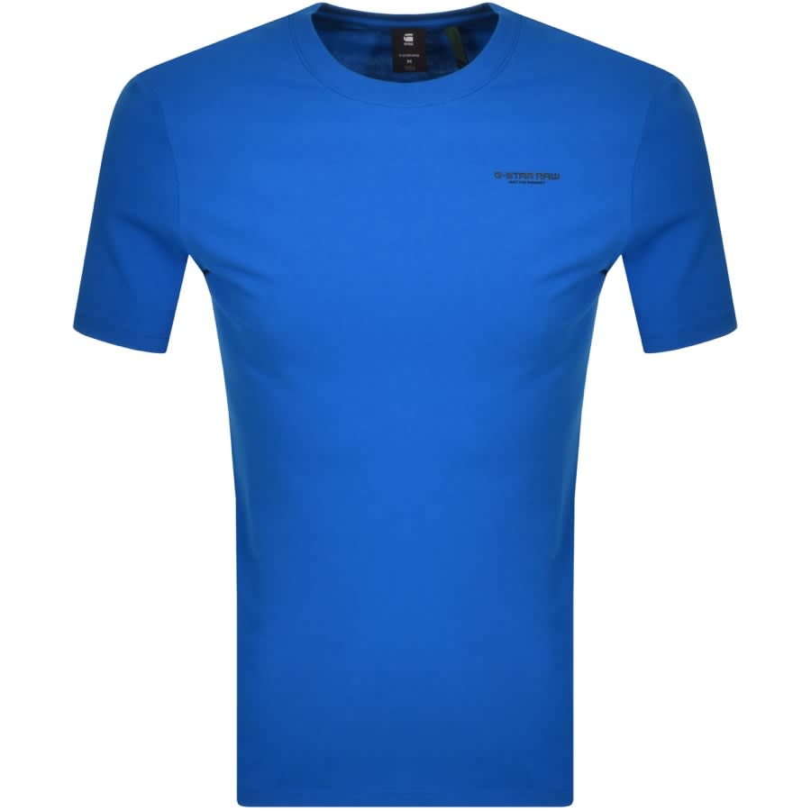 Alternative Image for ProductG Star Raw Slim Base T Shirt Blue1