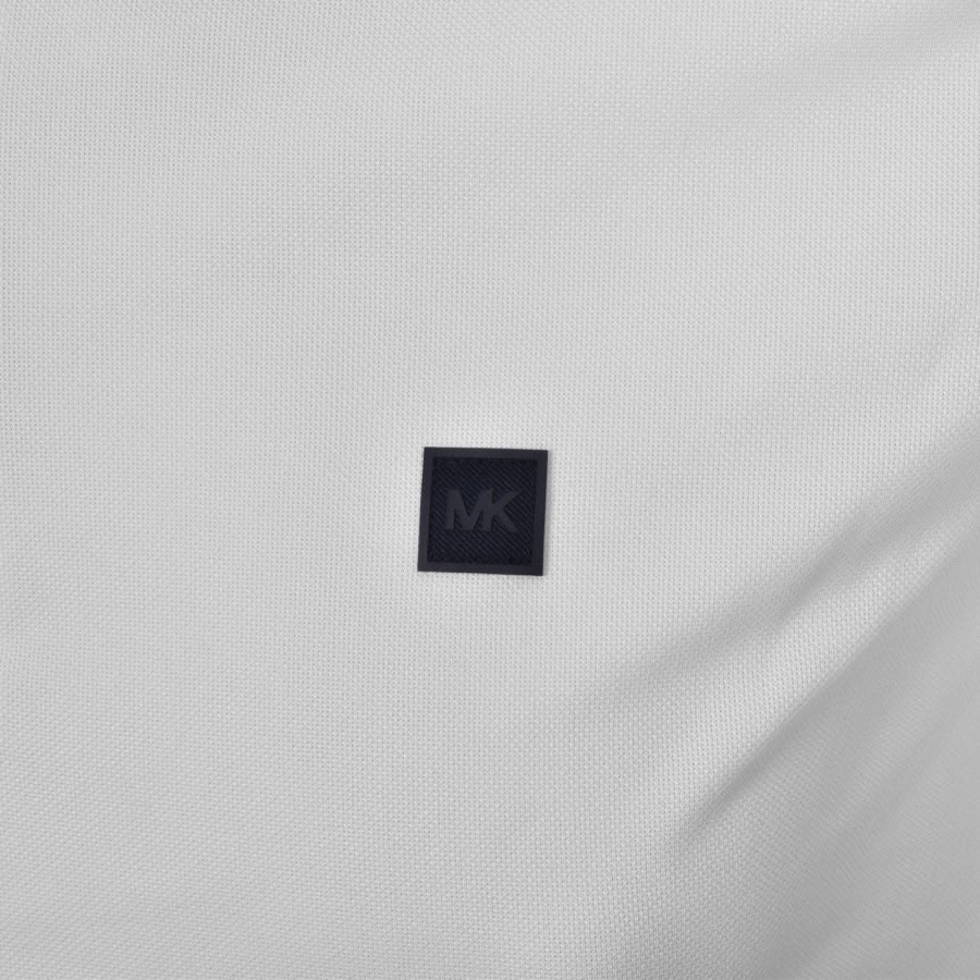 Alternative Image for ProductMichael Kors Half Zip Polo T Shirt White3