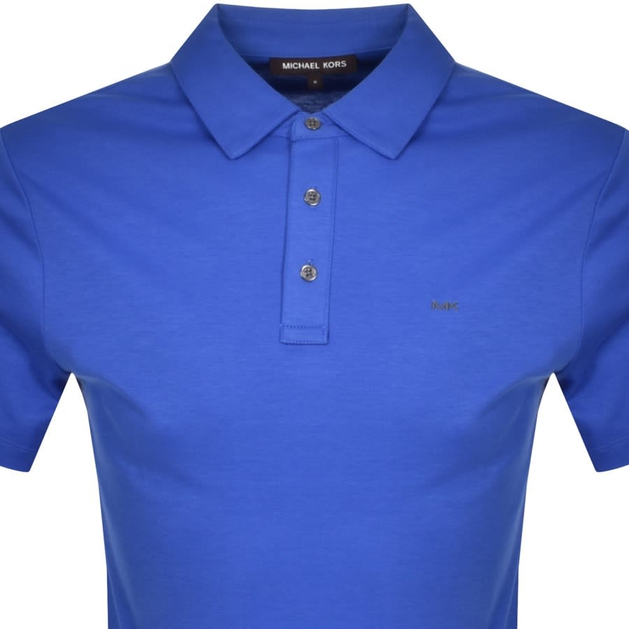 Alternative Image for ProductMichael Kors Sleek Polo T Shirt Blue2
