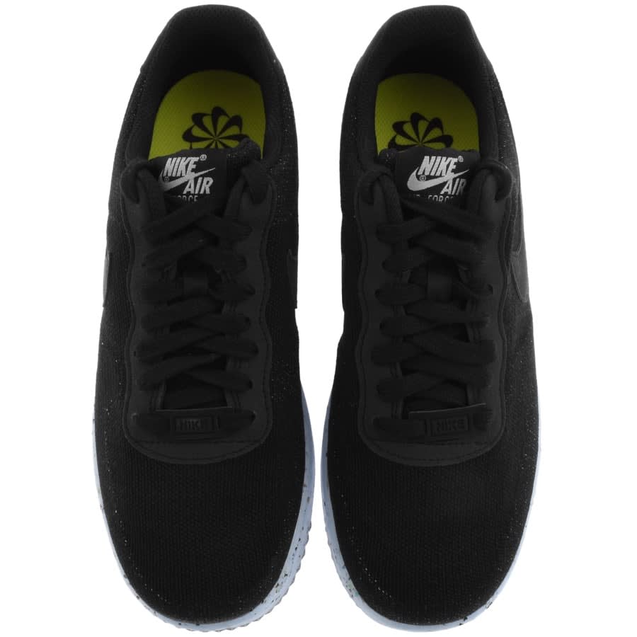 Alternative Image for ProductNike Air Force 1 Crater Flyknit Trainers Black3