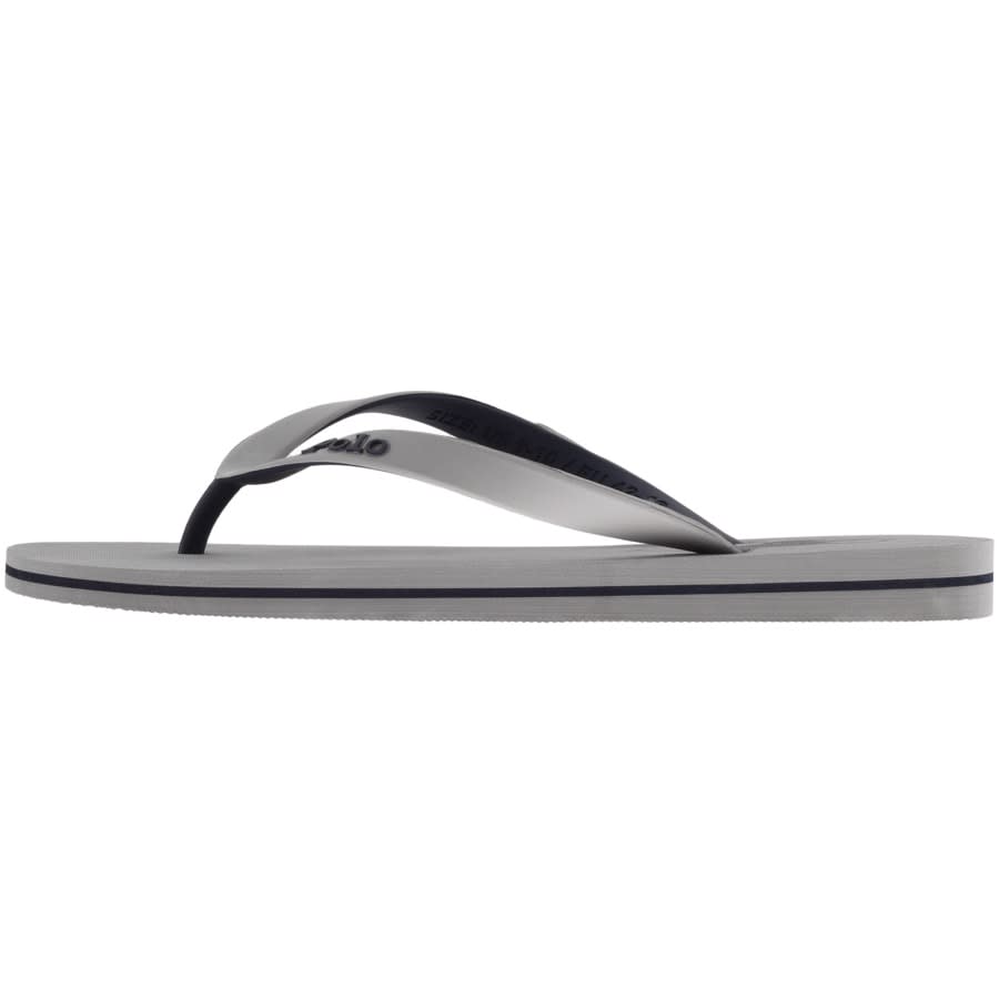 Alternative Image for ProductRalph Lauren Bolt Flip Flops Grey2