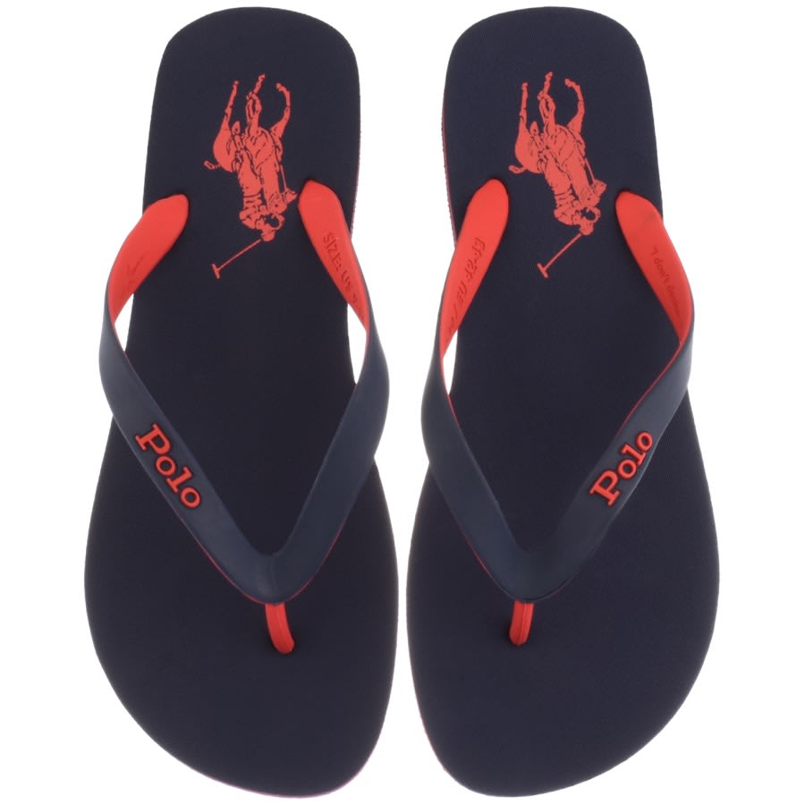 Alternative Image for ProductRalph Lauren Bolt Flip Flops Navy1