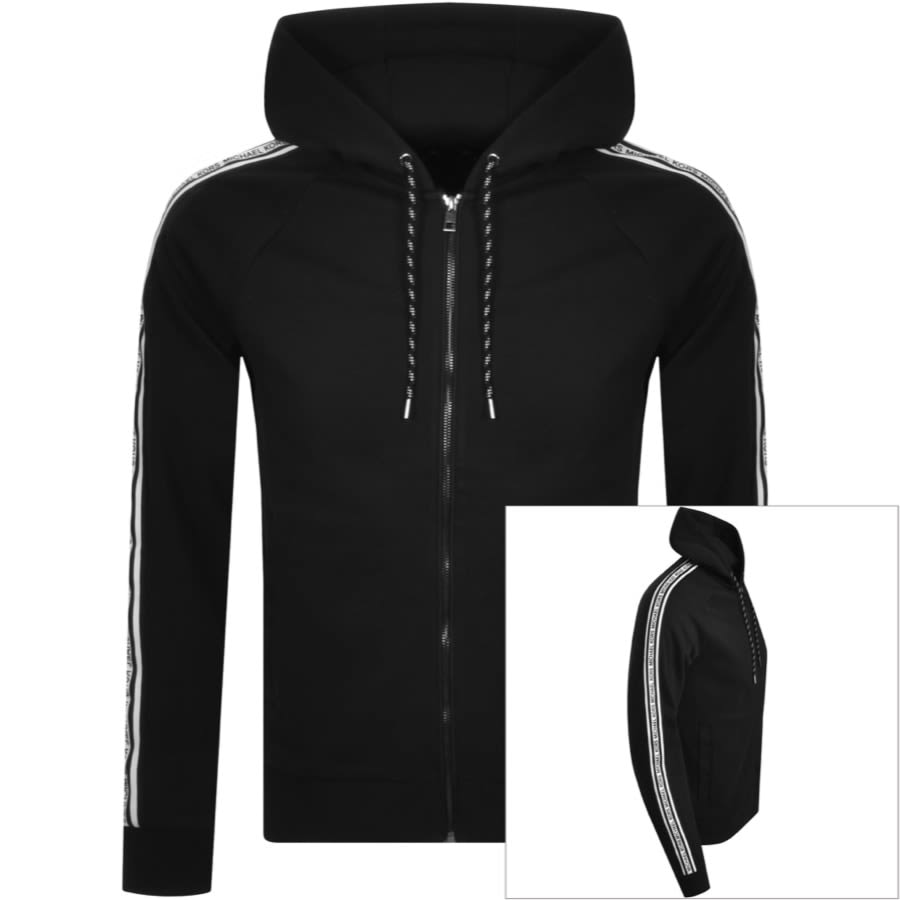 Alternative Image for ProductMichael Kors Blocked Logo Hoodie Black1