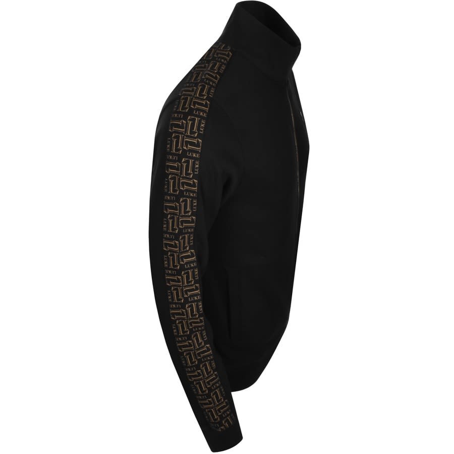Alternative Image for ProductLuke 1977 Douglas Full Zip Sweatshirt Black3