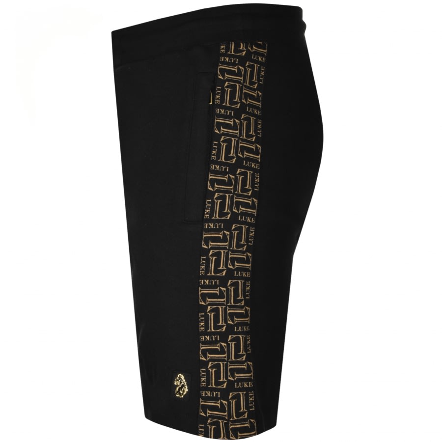 Alternative Image for ProductLuke 1977 Bull Side Print Shorts Black3