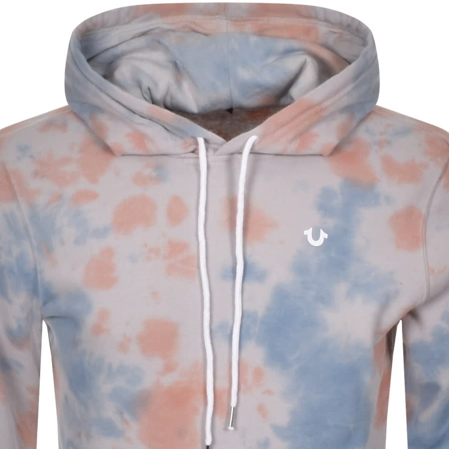 Alternative Image for ProductTrue Religion Tie Dye Hoodie Grey2