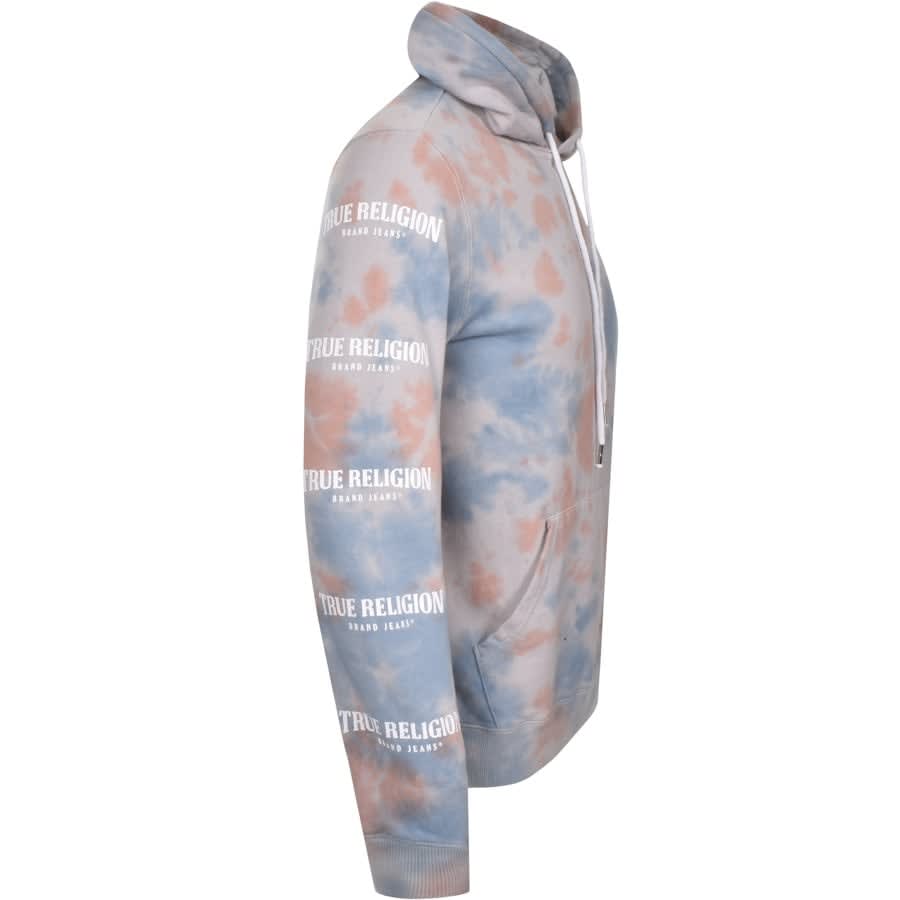 Alternative Image for ProductTrue Religion Tie Dye Hoodie Grey3