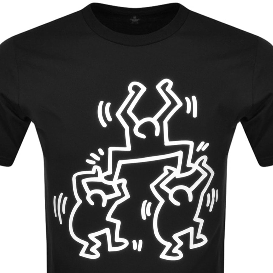 Alternative Image for ProductConverse Haring Logo T Shirt Black2
