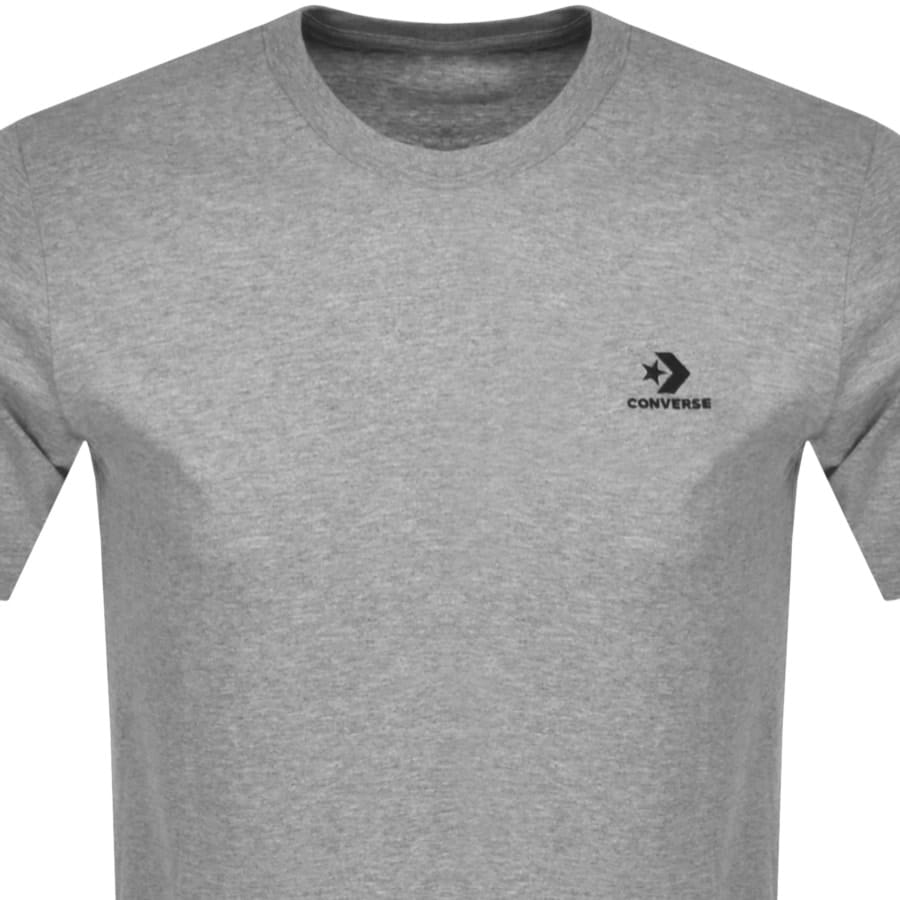 Alternative Image for ProductConverse Star Chevron Logo T Shirt Grey2