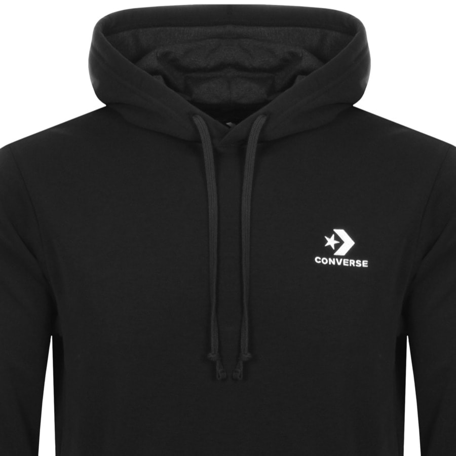 Alternative Image for ProductConverse Star Chevron Logo Hoodie Black2