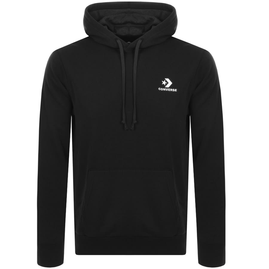 Alternative Image for ProductConverse Star Chevron Logo Hoodie Black1