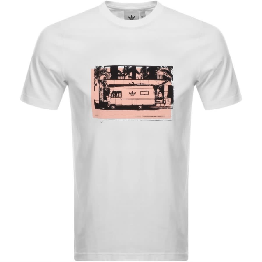 Alternative Image for Productadidas Originals Photo T Shirt White1