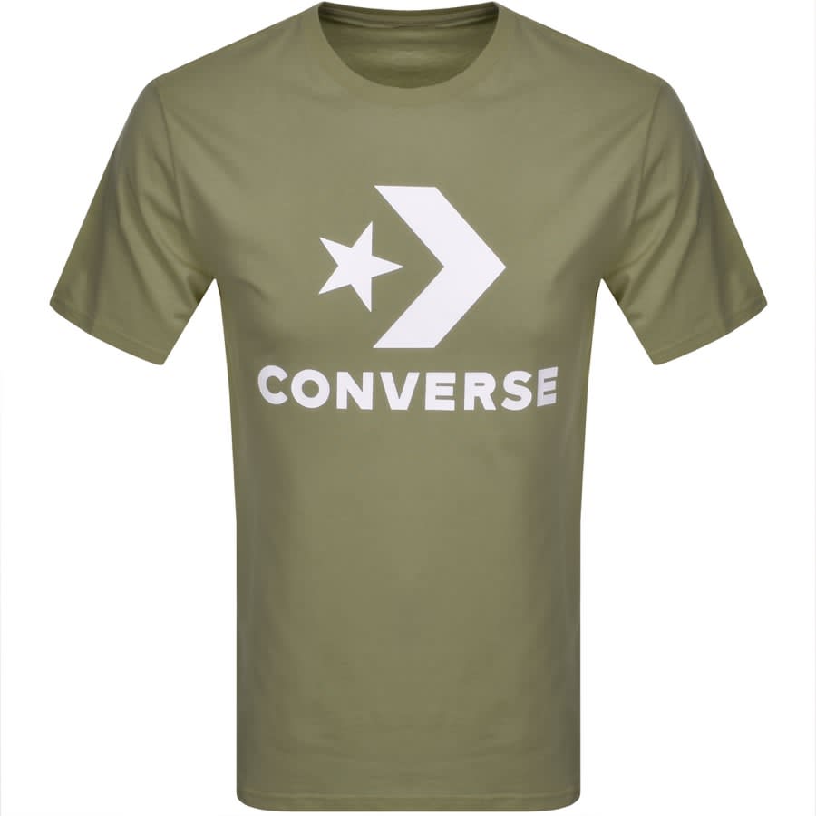 Alternative Image for ProductConverse Star Chevron Logo T Shirt Khaki1