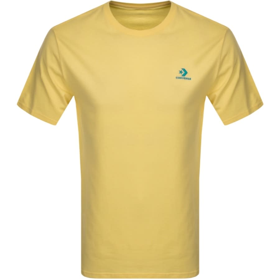 Alternative Image for ProductConverse Star Chevron Logo T Shirt Yellow1