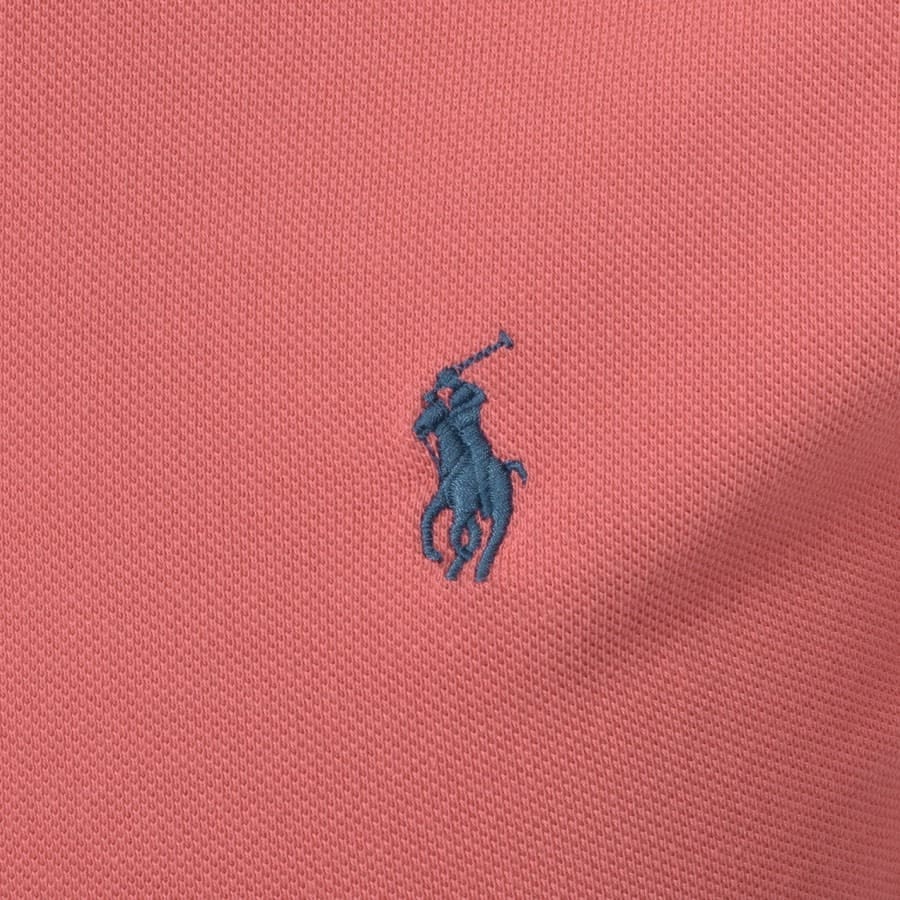Alternative Image for ProductRalph Lauren Slim Fit Polo T Shirt Pink3
