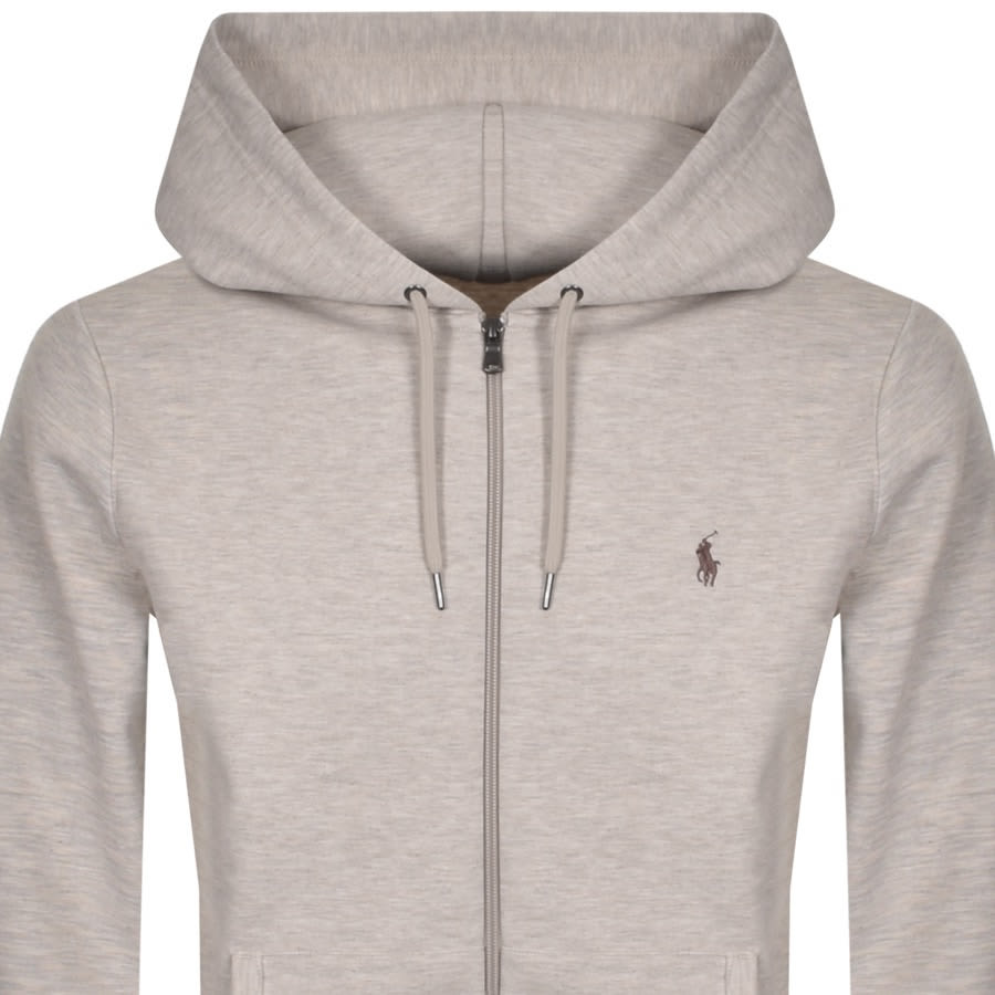 Alternative Image for ProductRalph Lauren Full Zip Hoodie Beige2