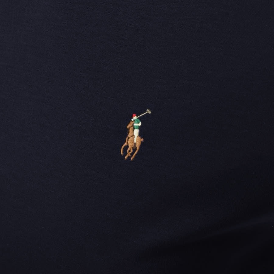 Alternative Image for ProductRalph Lauren Pima Crew Neck T Shirt Navy3