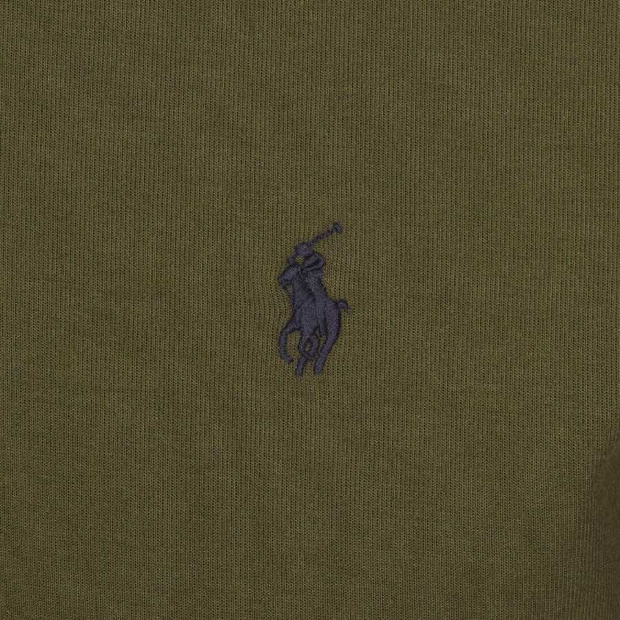 Alternative Image for ProductRalph Lauren Long Sleeve Half Zip Sweatshirt Green3
