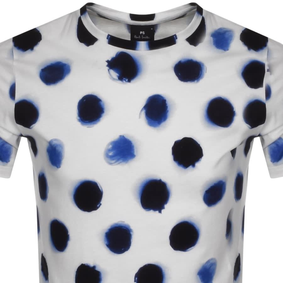 Alternative Image for ProductPS By Paul Smith Tagliatelle T Shirt White2