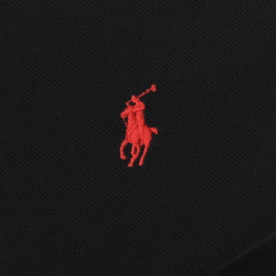 Alternative Image for ProductRalph Lauren Basic Mesh Polo Black3