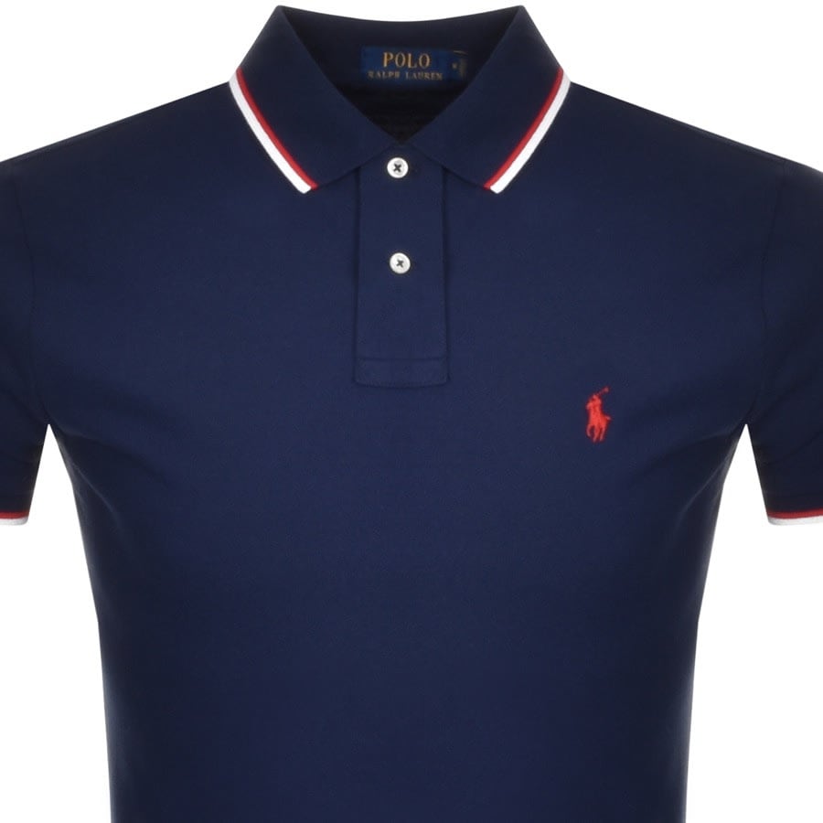 Alternative Image for ProductRalph Lauren Basic Mesh Polo Navy2