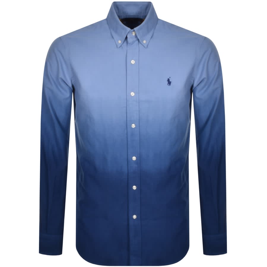 Alternative Image for ProductRalph Lauren Dyed Oxford Shirt Blue1