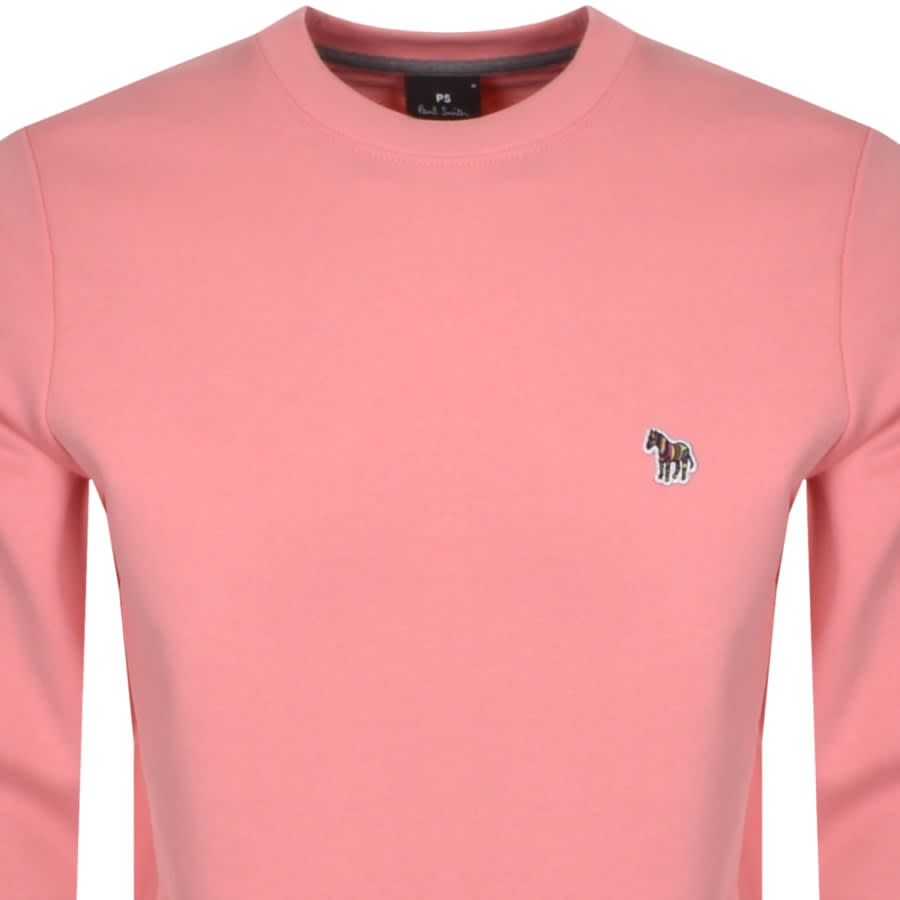 Alternative Image for ProductPS By Paul Smith Crew Neck Sweatshirt Pink2