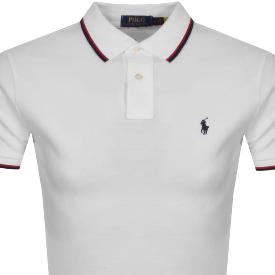Alternative Image for ProductRalph Lauren Basic Mesh Polo White2