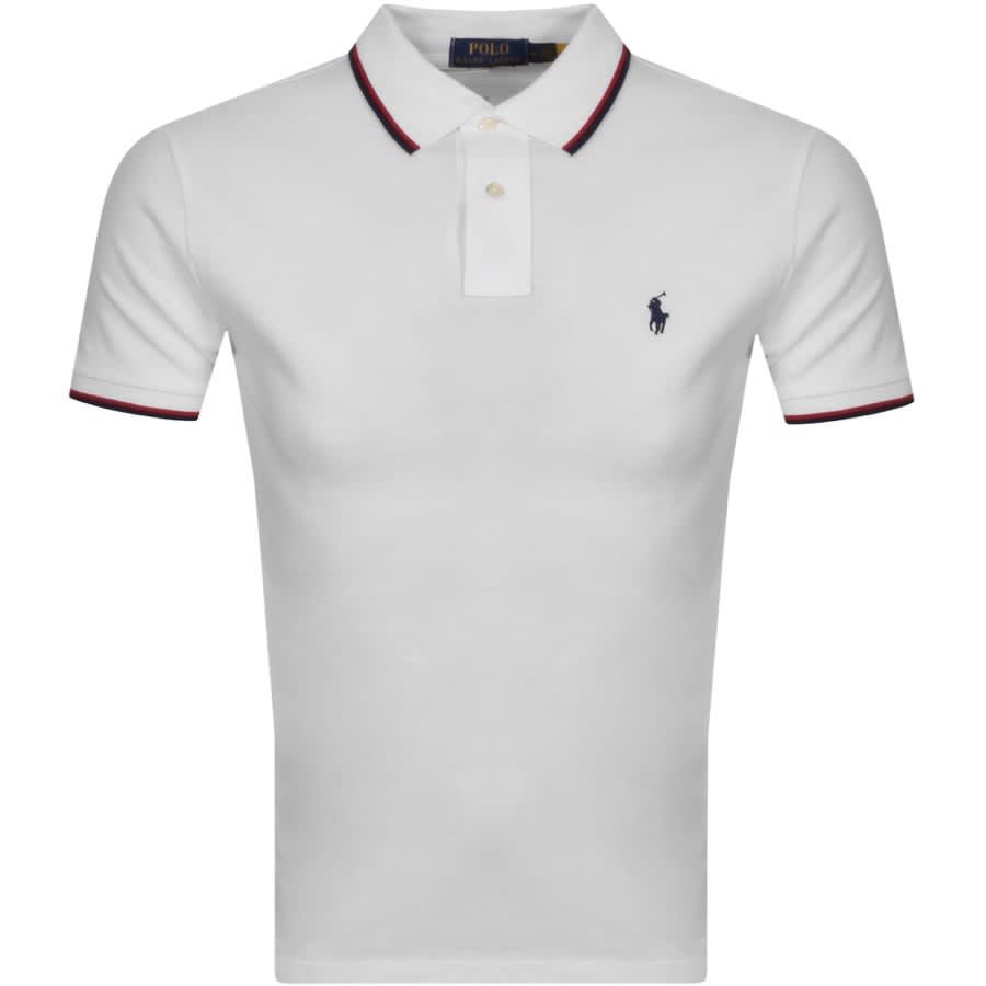 Alternative Image for ProductRalph Lauren Basic Mesh Polo White1