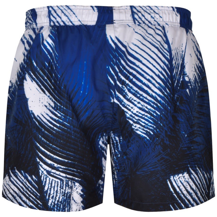 Alternative Image for ProductBOSS Piranha Floral Swim Shorts Blue2
