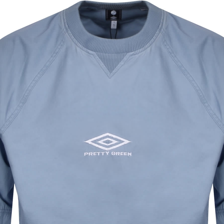 Alternative Image for ProductPretty Green X Umbro Training Top Blue2