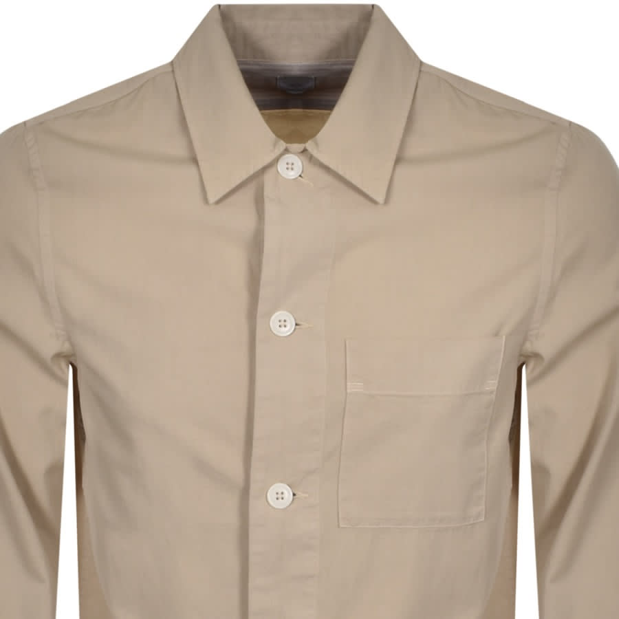Alternative Image for ProductPS By Paul Smith Long Sleeved Shirt Beige2