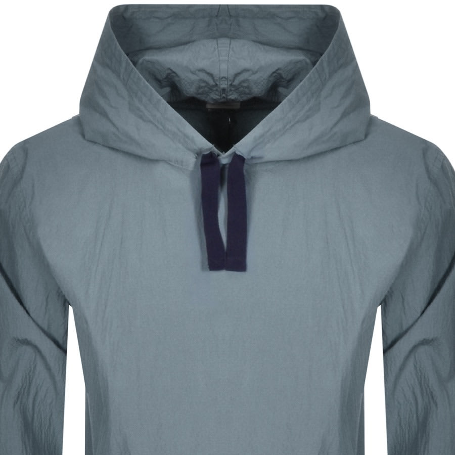 Alternative Image for ProductPS By Paul Smith Hooded Overshirt Blue2