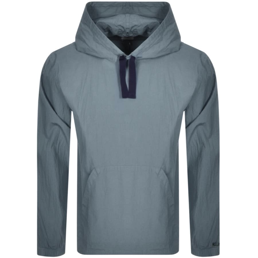 Alternative Image for ProductPS By Paul Smith Hooded Overshirt Blue1