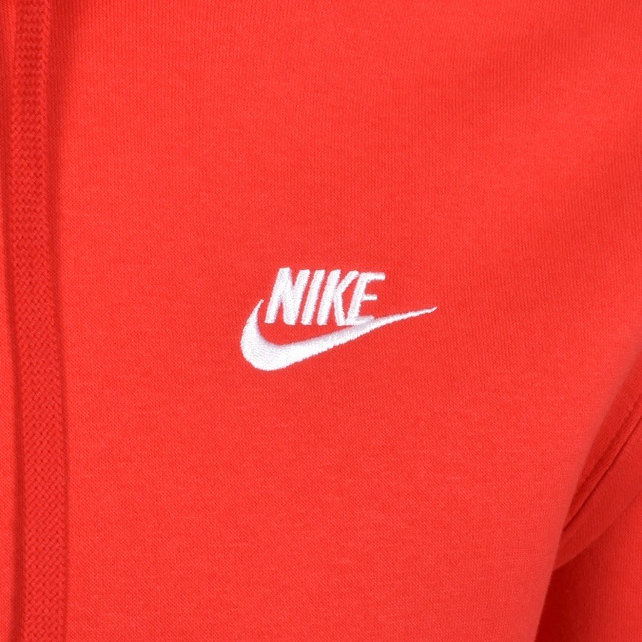 Alternative Image for ProductNike Club Hoodie Red3