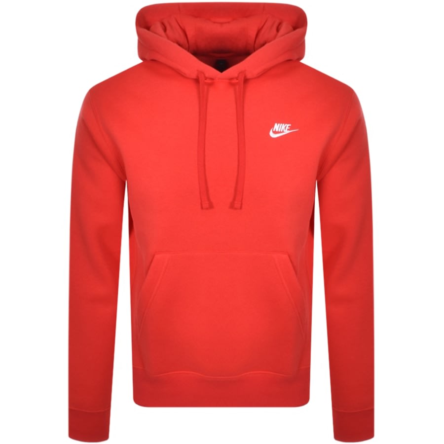 Alternative Image for ProductNike Club Hoodie Red1